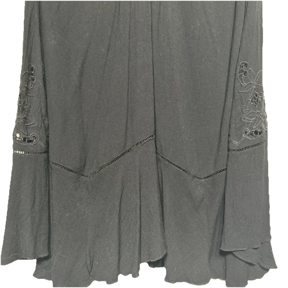 Free People Intimately Free Boho‎ Embroidered Tank Slip Dress Size Large